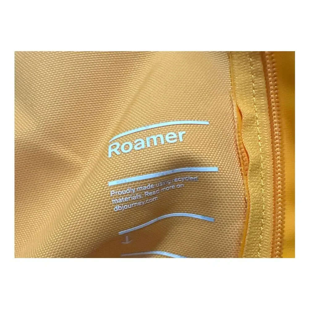 Db Roamer Duffel Bag 40L Parhelion Orange Quilted Travel Backpack Luggage